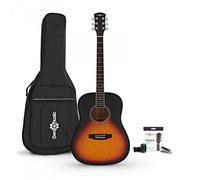 Dreadnought Acoustic Guitar & Accessory Pack by Gear4music Sunburst
