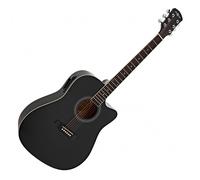 Dreadnought Cutaway Electro Acoustic Guitar Black