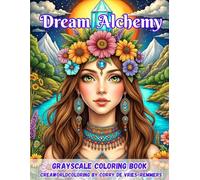 Dream Alchemy: A Surreal Coloring Journey of Mystical Women, Symbolic Worlds and Dreamlike Transformations