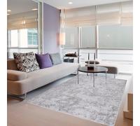 Dream - Alfombra suave de pelo corto de 80 x 200 cm, parte trasera antideslizante, lavable hasta 40 °C, ideal para sala de estar y dormitorio, color gris tappeto.