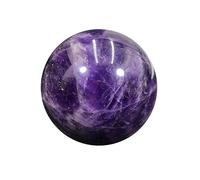 Dream Amethyst Ball Stone Polished Amethyst Ball Home Living Room Porch Decoration feng Shui Ornaments,Purple,50mm
