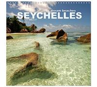 dream beaches Seychelles (Wall Calendar 2026 12" x 24" / 30 x 60 cm (abierto)) CALVENDO 12 Month Wall Calendar