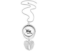 Dream Big And Dare To Fail - Collar giratorio con diseño de alas de ángel