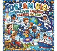 Dream Big: Discover Amazing Careers for Kids: Dream Big: A Careers Coloring Book for Kids | Explore Amazing Professions, Fun Facts, and Inspirational Illustrations to Spark Curiosity and Confidence