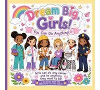 Dream Big, Girls! You Can Do Anything!: Educational Coloring Pages with Job Careers for Young Girls All Ages