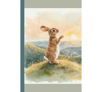 Dream Big, Little One, God Has a Plan For You Lined Journal Companion- Blue: Sweet Rabbit Notebook 120 pages 6 x 9