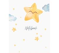 Dream Big, Little Star - Cute 80 pages Unruled Notebook