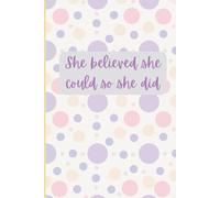 Dream Big - My Daily Motivation Notebook Journal | 144 Ruled Pages