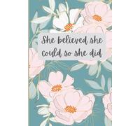 Dream Big - My Daily Motivation Notebook Journal | 144 Ruled Pages
