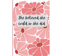 Dream Big - My Daily Motivation Notebook Journal for Women | 144 Ruled Pages