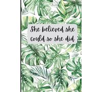Dream Big - My Daily Motivation Notebook Journal for Women | 144 Ruled Pages
