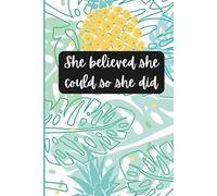 Dream Big - My Daily Motivation Notebook Journal for Women | 144 Ruled Pages