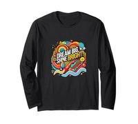 Dream Big, Shine Bright - Cita Motivacional Abstracta - S35 Manga Larga