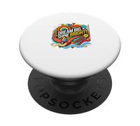 Dream Big, Shine Bright - Cita Motivacional Abstracta - S35 PopSockets PopGrip Adhesivo