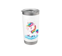 Dream Big Unicorn - Arte inspirador Vaso térmico de acero inoxidable de doble pared