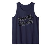 Dream Big Work Hard - Motivational Graffiti Quote Camiseta sin Mangas