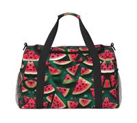 Dream - Bolsa de lona con estampado de sandía para viajes, bolsa de hombro para fin de semana, bolsa de deporte para gimnasio para hombres y mujeres
