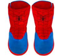 Dream Bridge Zapatilla de niño Zapatillas para niños Botas Araña Calzado de casa Cálido Felpa Botines,Azul,30/31EU,Talla L