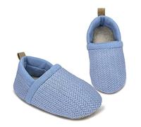 Dream Bridge Zapatillas para niños y niñas,zapatillas para niños pequeños, calcetines antideslizantes, zapatillas de casa silenciosas para niños de suela blanda para actividades en interiores,35.5EU