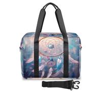 Dream Catcher - Bolsa de viaje para mujeres y hombres, bolsas de fin de semana de 32 L, bolsa de cabina grande para deportes, gimnasio, yoga, color, 32L, Organizador de bolsas