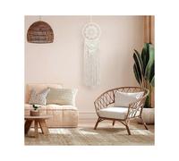 Dream Catcher Handmade Sun Dream Catcher Boho Home Bedroom Wall Decor Cute Woven Dream Catcher Girl Boy Mom Valentine's Day Birthday Wedding Gift