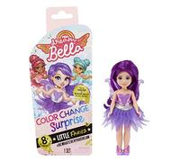Dream Ella MGA's Bella Colour Change Surprise Hadas - Aubrey - Pequeña muñeca de Moda de 14 cm con alas, Accesorios y Pelo Morado - para coleccionar - Un Gran Regalo para niños a Partir de 3 años