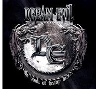 Dream Evil - The Book Of Heavy Metal LP in sleeve (white + black marbled) [Vinilo]