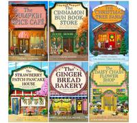 Dream Harbor Series 1-6 Books Collection Set By Laurie Gilmore (The Pumpkin Spice Café, The Cinnamon Bun Book Store, The Christmas Tree Farm, The Daisy Chain Flower Shop & More)