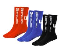 Dream HorseX 3 pares de calcetines de fútbol, calcetines deportivos antideslizantes, absorben el sudor y transpirables, unisex, adecuados para fútbol, baloncesto, maratón, correr