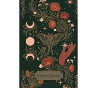 Dream Journal : Record Your Dreams / 150 fill in pages / 6 x 9 Inch / kids, teens, adults / Witchy Vibes / Moons and Moths