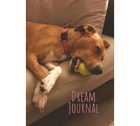 Dream Journal: Sleeping Dog Notebook with Prompts | for Women, Men and Kids