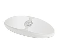 Dream Lighting Plafón LED Techo 12v Caravana Lámpara Interior para Camper Barco IP44 Blanco Cálido