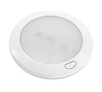 Dream Lighting Plafón LED Techo Regulable Caravana Autocaravana Camper 12v Luz Interior IP44 Blanco Cálido