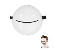 Dream Mask, Halloween White Smile Mask, The Dream - Mask Music Song Video same,Singers Mask, Party