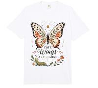 Dream of The Caterpillar - Bonito diseño Inspirador de Mariposa Comfort Colors Adult Heavyweight T-Shirt