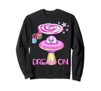Dream On Alien Donut UFO Candy Planet Kawaii Estética Sudadera