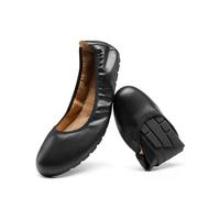 DREAM PAIRS Bailrinas Mujer Zapatos Planos Comoda Casuales Ligero,Size 38,Negro,DWUMFA2501