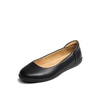 DREAM PAIRS Bilarinas Mujer Zapatos Comodos Planos con Plantilla Acolchada Clasico Suela Antideslizante,Size 38,Negro,SDFA2312W
