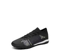 DREAM PAIRS Botas de Fútbol Cesped Artifico Zapatos Hombre Calzado de Fútbol Sala para Hombre Deporte Spike,Size 44,Negro,SDSO25018M-D