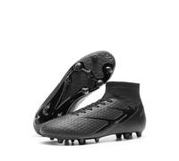 DREAM PAIRS Botas de Fútbol Sala Hombre Zapatos de Fútbol al Aire Libre Tacos Deporte Spike Atletismo,Size 40,Negro,SDSC2407M