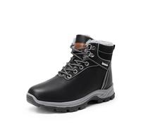 DREAM PAIRS Botas de Nieve Mujer Antideslizante Invierno Botines de Cordones Calientes Trekking Aire Libre Zapatos,Size 40,Negro,SDSB2411W-E