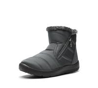 DREAM PAIRS Botas de Nieve para Mujer,Size 40,Gris,SDSB2303W-E