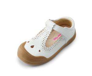 DREAM PAIRS Kids Zapatos Colegiales para Niña Merceditas Bailarinas Mary Jane Zapatos de Fiesta Cumpleaños Zapatos de Vestir Antideslizante,Size 23,Blanco,SDFL2402K