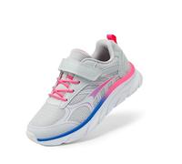 DREAM PAIRS Kids Zapatos Deportes para Niños y Niñas para Chicos Zapatillas Deportivas Running,Size 33.5,Gris Claro/Rosa,SDRS2326K