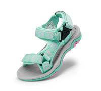 DREAM PAIRS Sandalias para Niños y Niñas Calzado Ligero y Ajustable para el Verano Zapatos de Agua Niño Pequeño/Niño Grande,Size 31,Menta/Rosa,170892-K