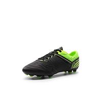 DREAM PAIRS Zapatillas de Fútbol Hombre Calzado de Fútbol para Hombre Botas de Fútbol Zapatos de Fútbol Tacos Fútbol Deporte Spike Negro/Verde Fluo 160859-M-E Talla 42 (EUR)