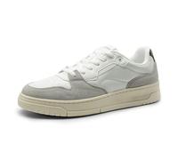 DREAM PAIRS Zapatillas Hombre Zapatos Planos Casuales Bambas Vestir Transpirables Verano,Size 46,Blanco/Gris/Negro,DMUMFN2501