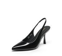 DREAM PAIRS Zapatos de tacón alto para mujer | Vestido de tacón de aguja con punta cerrada de 3.3 pulgadas, para novia, elegante, boda, fiesta sexy