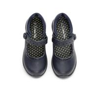 DREAM PAIRS Zapatos escolares Mary Jane para niñas, cómodos, uniformes, zapatos de vestir para niñas pequeñas, niños grandes, Marino, 10 Toddler