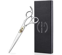 Dream Reach tijeras peluquería canina - 7'' tijeras rectas profesionales de acero inoxidable 440C de Japón, para Cortar Pelo de Perro Gato Mascota